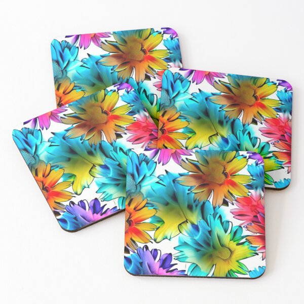 Item preview, Abstract Spring Colorful Neon Floral designed and sold by calibrit.