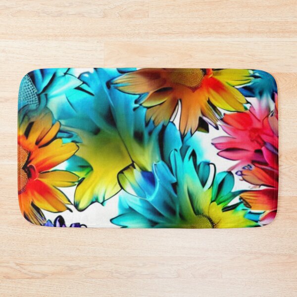 Item preview, Abstract Spring Colorful Neon Floral designed and sold by calibrit.