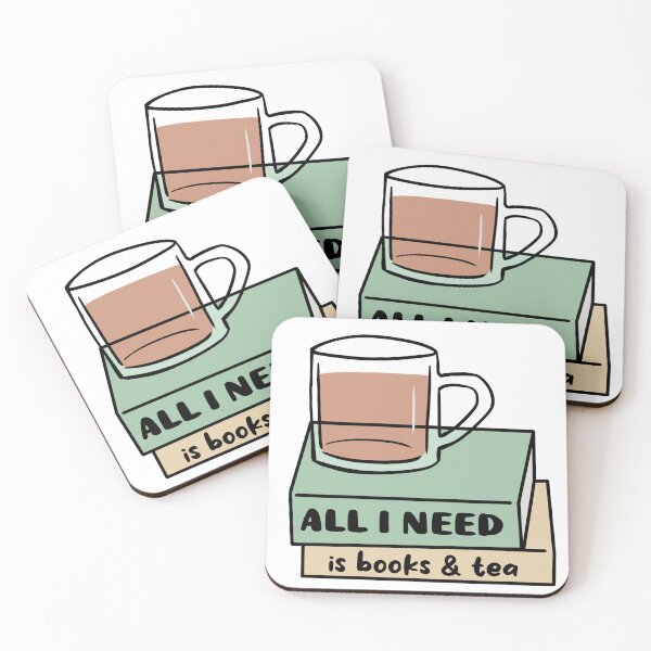 Item preview, All I Need is Books & Tea designed and sold by Hannah Fry.