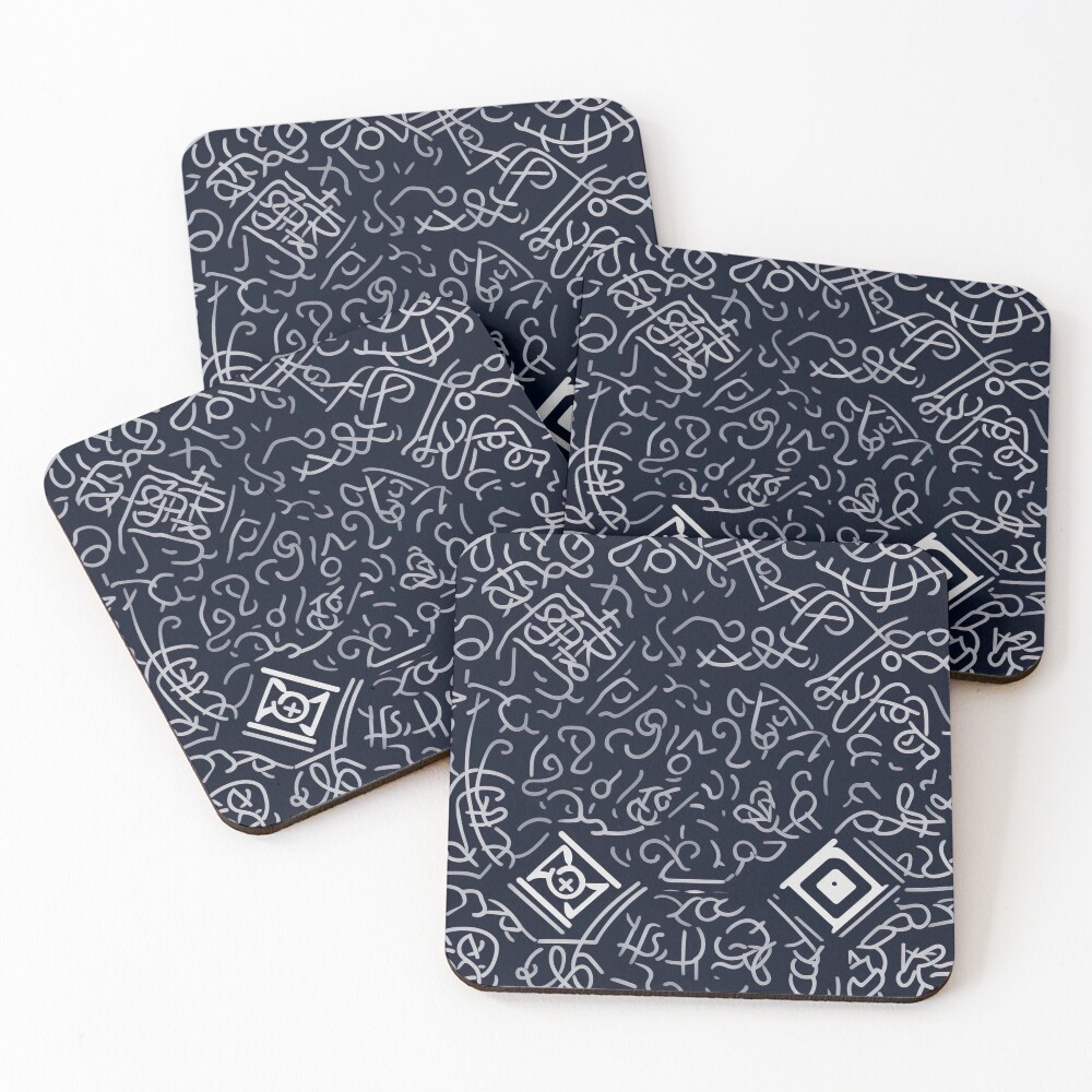 Item preview, Coasters (Set of 4) designed and sold by PyroCybin.