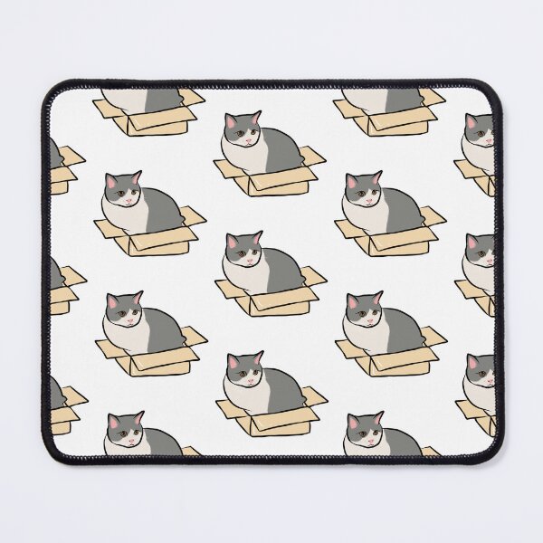 Item preview, CUTE CAT IN A BOX designed and sold by pinkysunflower.