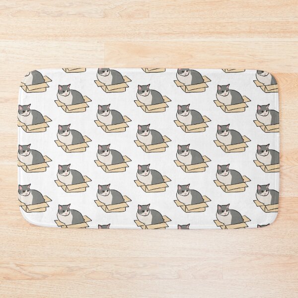 Item preview, CUTE CAT IN A BOX designed and sold by pinkysunflower.