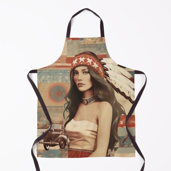 Item preview, America Beauty Retro Vintage Patchwork Collage Pattern of Americana designed and sold by BrandonArtWorld.
