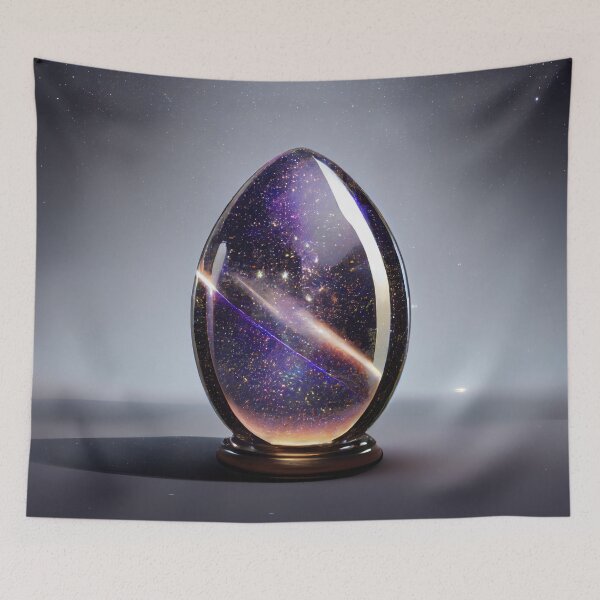 Item preview, Hourglass of Galaxies 23 AI Generated Art designed and sold by MeAI-Art.