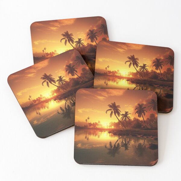 Item preview, Tropical Paradise Sunset designed and sold by Offsite.