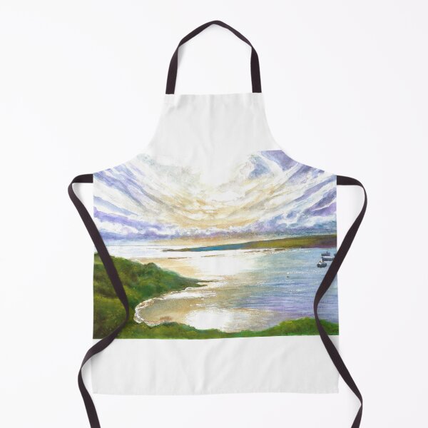 Item preview, Sunset Clouds over Currie Harbour, King Island designed and sold by Dai Wynn Fine Art.