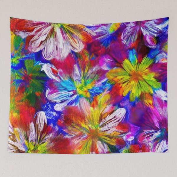 Item preview, Abstract Spring Colorful Floral designed and sold by calibrit.