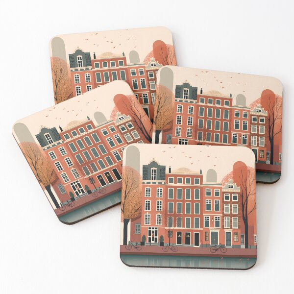 Item preview, Amsterdam Wall Art designed and sold by SurfolioPrints.