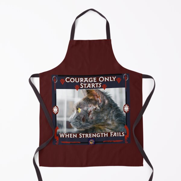 Item preview, Courage only starts when strength fails designed and sold by Walter G. Esselman.