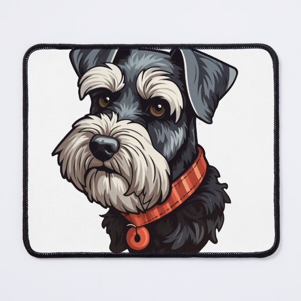 Item preview, Black and Silver Schnauzer designed and sold by RobinsEgg23.