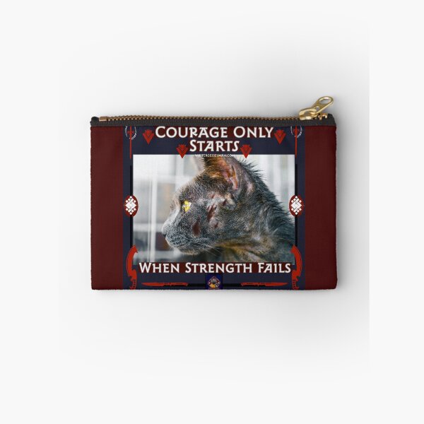 Item preview, Courage only starts when strength fails  designed and sold by Walter G. Esselman.