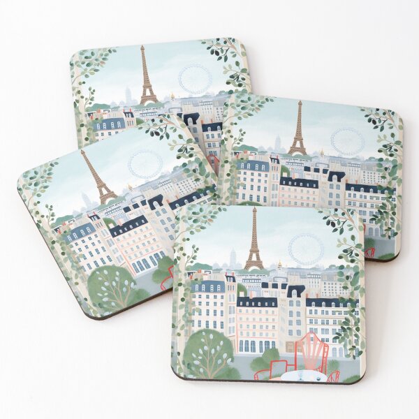 Item preview, Paris Cityscape designed and sold by RoseAesthetic.