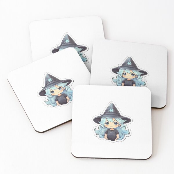 Item preview, Cute Anime Ocean Witch | White | Blue, Sea, Water designed and sold by FantasySoul.