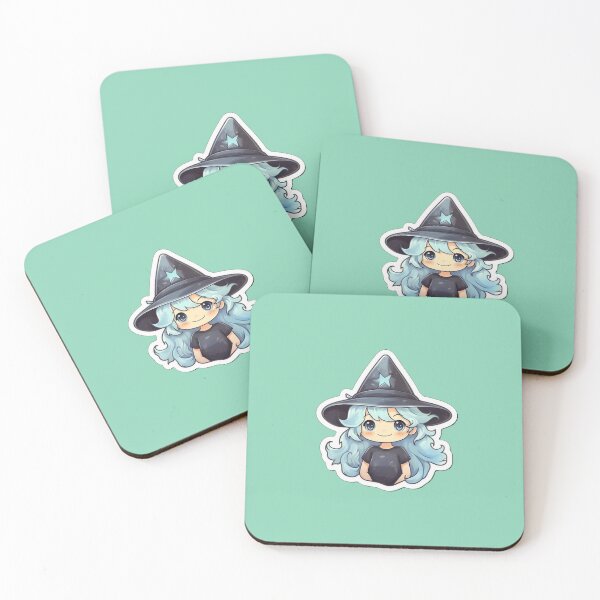 Item preview, Cute Anime Ocean Witch | Teal | Blue, Sea, Water designed and sold by FantasySoul.
