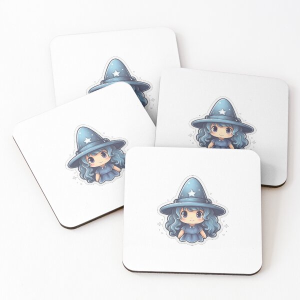 Item preview, Cute Cartoon Ocean Witch | White | Blue, Sea, Water designed and sold by FantasySoul.