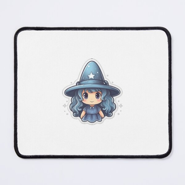 Item preview, Cute Cartoon Ocean Witch | White | Blue, Sea, Water designed and sold by FantasySoul.