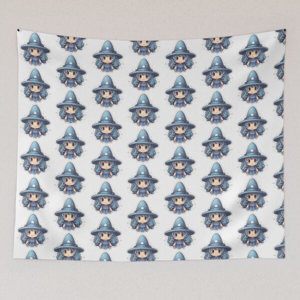 Item preview, Cute Cartoon Ocean Witch | White | Blue, Sea, Water designed and sold by FantasySoul.