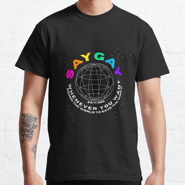 Sagen Sie Gay – Round the World Classic T-Shirt