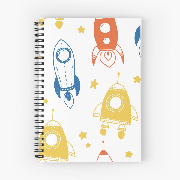 Item preview, Space Ship Kids Patterns designed and sold by Tofun.