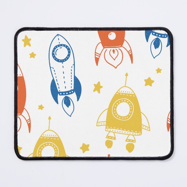 Item preview, Space Ship Kids Patterns designed and sold by Tofun.