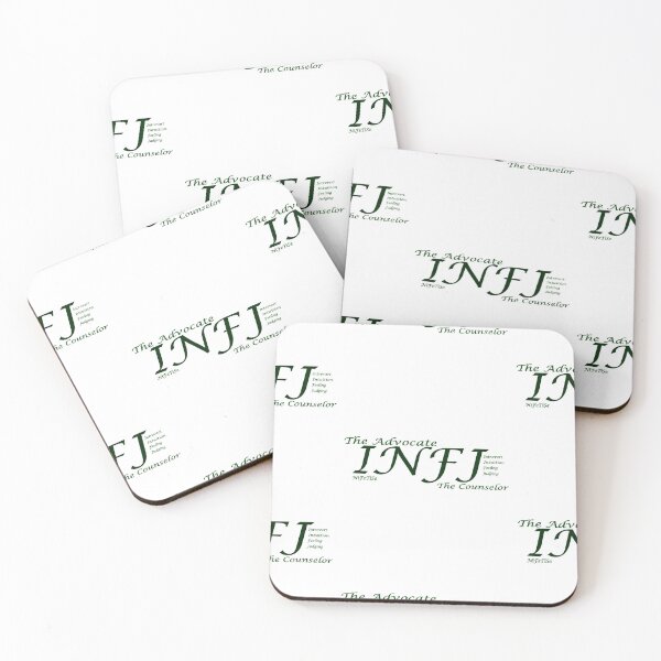 Item preview, INFJ the advocate - MBTI Myers Briggs 16 personalities Sticker designed and sold by ZZ20.