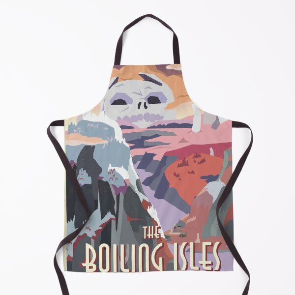 Item preview, THE BOLILING ISLES "VISIT THE BOILING ISLES" POSTER designed and sold by Charles-Guzman.
