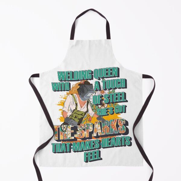 Item preview, Welding queen with a touch of steel shes got the sparks that makes hearts feel designed and sold by HomeCoquette.