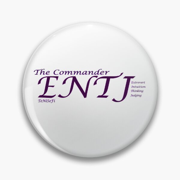 Item preview, ENTJ the commander - MBTI Myers Briggs 16 personalities designed and sold by ZZ20.