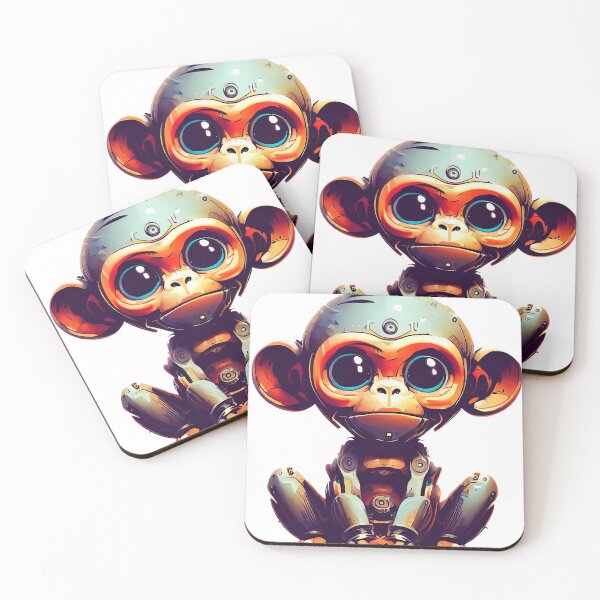 Item preview, Robo-Chimp! designed and sold by kukamatsu.