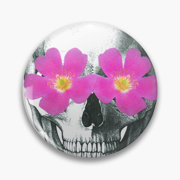 Item preview, Flowering skull designed and sold by Fashionistalowe.