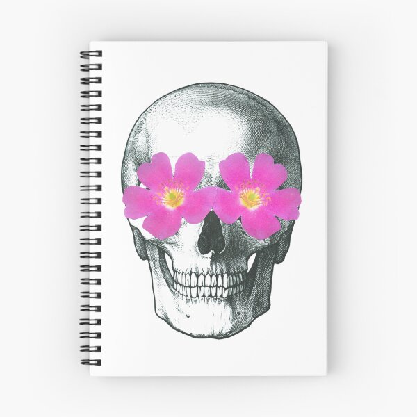 Item preview, Flowering skull designed and sold by Fashionistalowe.