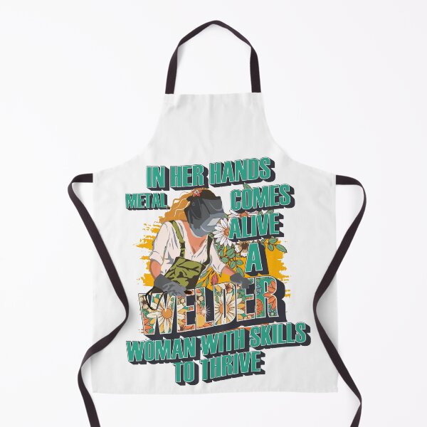 Item preview, In her hands metal comes alive a welder woman with skills to thrive designed and sold by HomeCoquette.