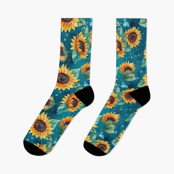 Item preview, Watercolor Sunflower Stylized Illustration Pattern designed and sold by Thresh-prince.