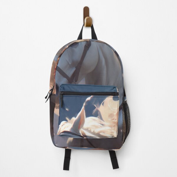 Item preview, Whispers of Freedom: Her Windswept Mane on a White Stallion designed and sold by oanaunciuleanu.