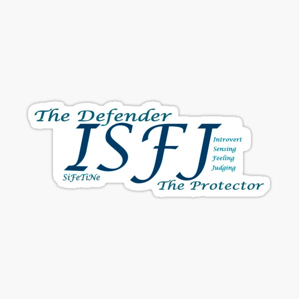 ISFJ personality type The Protector gifts personal' Sticker