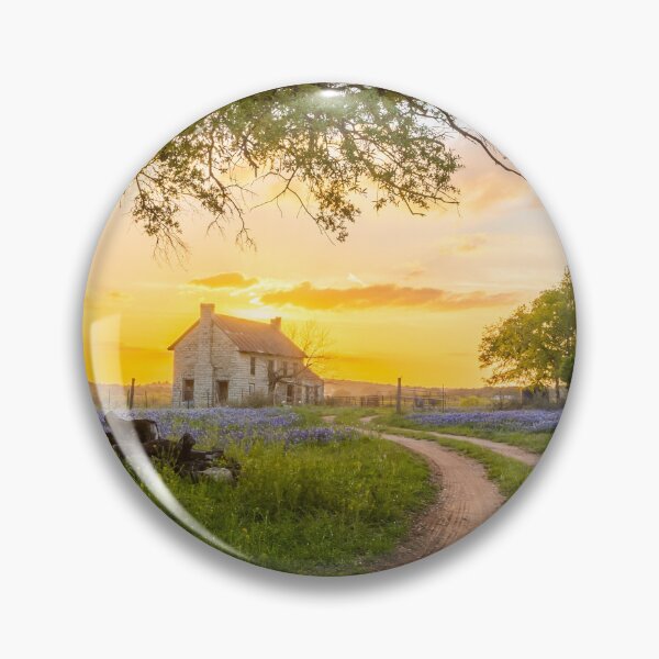 Artikelvorschau, Bluebonnet House bei Sonnenuntergang entworfen und verkauft von Raul Cano.