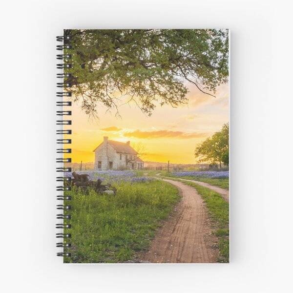 Item preview, Bluebonnet House at sunset designed and sold by Raul Cano.