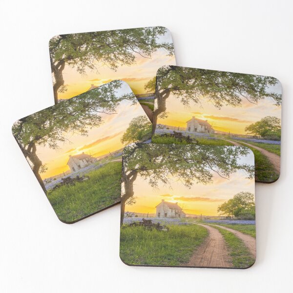 Item preview, Bluebonnet House at sunset designed and sold by Raul Cano.