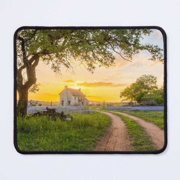 Item preview, Bluebonnet House at sunset designed and sold by Raul Cano.