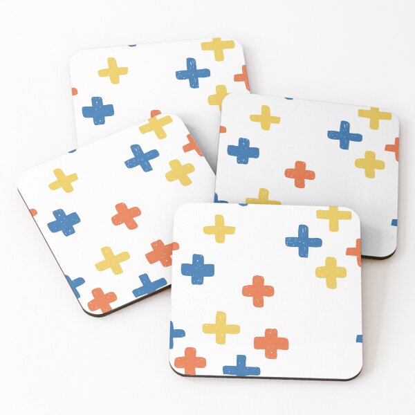 Item preview, Big Plus Sign Cross Kids Patterns designed and sold by Tofun.