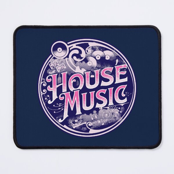 Item preview, HOUSE MUSIC - Circa Old School (pink) designed and sold by Discothreadz.