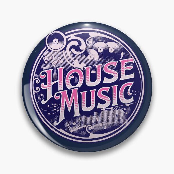 Item preview, HOUSE MUSIC  - Circa Old School (pink)  designed and sold by Discothreadz.