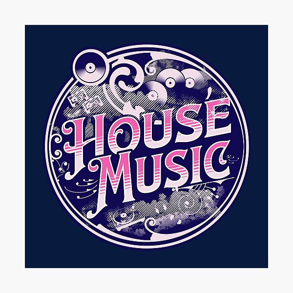 Item preview, HOUSE MUSIC  - Circa Old School (pink)  designed and sold by Discothreadz.
