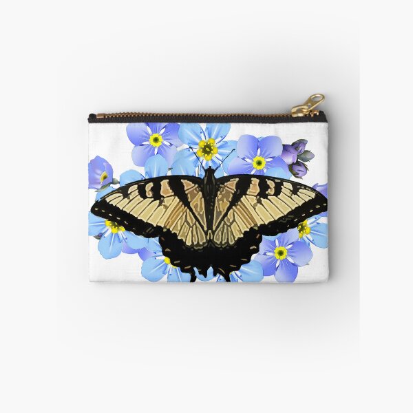 Item preview, Swallowtail Butterfly On Blue Flowers designed and sold by Heathermarie321.