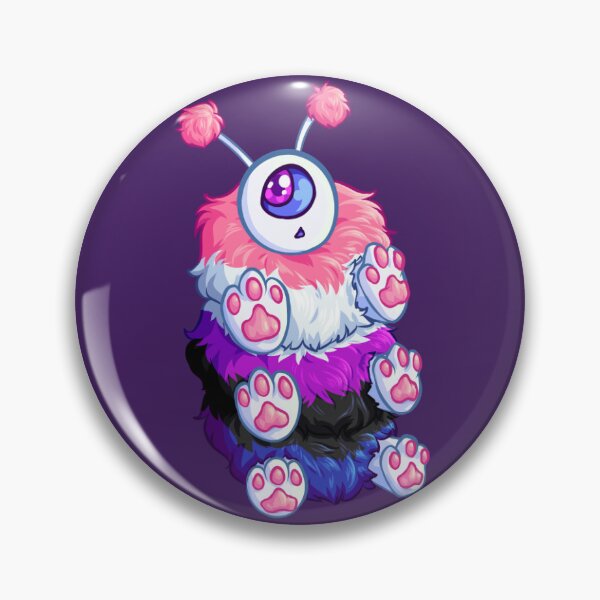 Item preview, Genderfluid Fluffy Bug designed and sold by Artimanx.