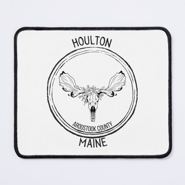 Item preview, Houlton Maine Moose Skull designed and sold by Ashley Gagnon.