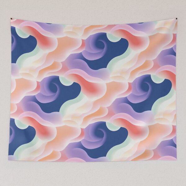 Item preview, Summer time morning mist and sky pattern designed and sold by Viking-Samurai.