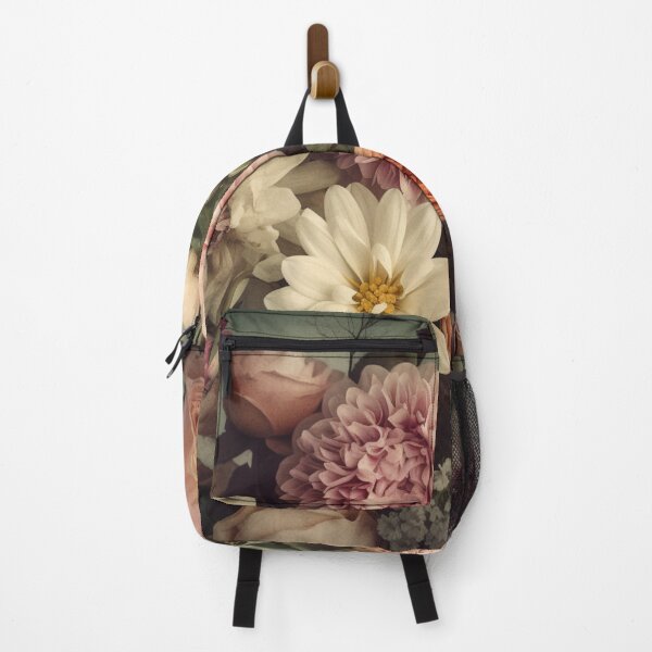 Item preview, Vintage colorful flowers designed and sold by HeartShapeLove.