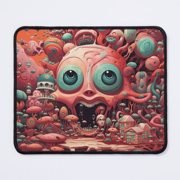 Item preview, Surreal Art - Colorful Psychedelic Art designed and sold by Spiralysis.
