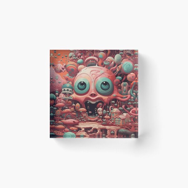 Item preview, Surreal Art - Colorful Psychedelic Art designed and sold by Spiralysis.